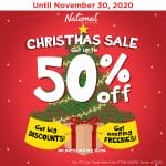 National Book Store - Christmas Sale: Get Up to 50% Off
