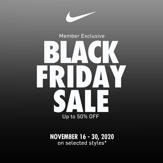 does nike do black friday deals