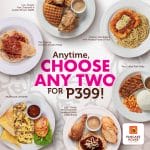 Pancake House - Choose Any Two for ₱399 Promo