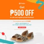 Payless - Get ₱500 Off on Footwear for Every Minimum Purchase of ₱1,500