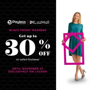 Payless - Black Friday Sale: Get Up to 30% Off on Select Footwear via Lazada