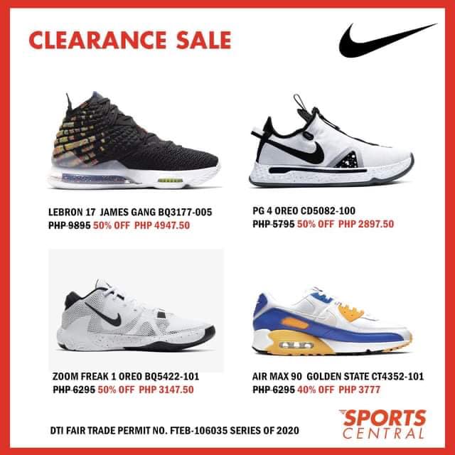 Sports Central - Clearance Sale: Up to 50% Off | Deals Pinoy