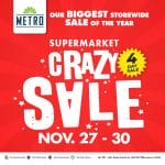 The Metro Stores - Supermarket Crazy Sale: Buy 1, Take 1, Discounts and Special Deals