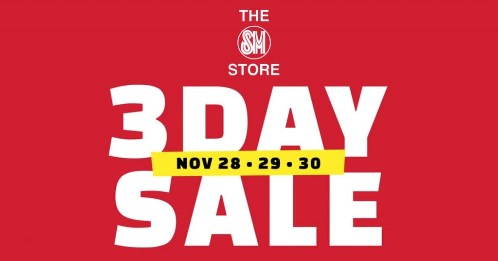 The SM Store - 3 Day Sale: Up to 50% Off on Selected Items