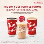 Tim Hortons - Buy 1, Get 1 Coffee Promo