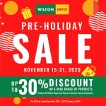 Wilcon Depot - Pre-Holiday Sale: Get Up to 30% Discount