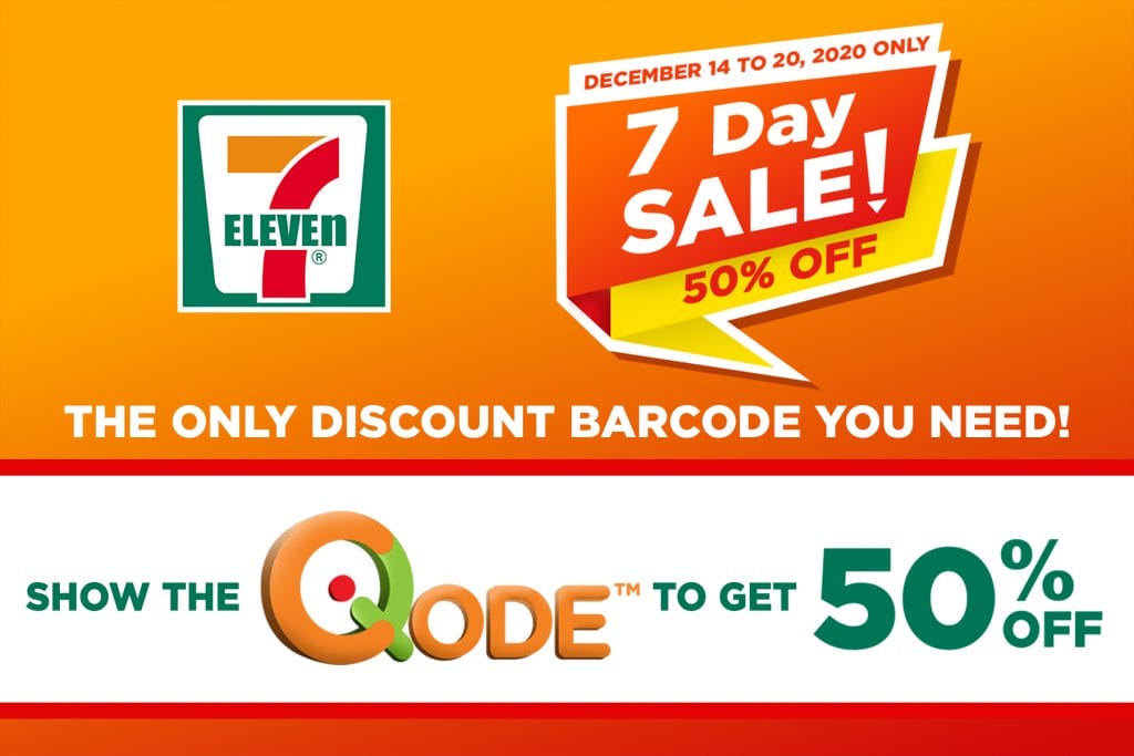 7-11 - 7 Day Sale: Get 50% Off with Q-Code