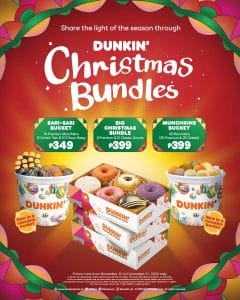 Dunkin' Donuts - Christmas Bundles Promo