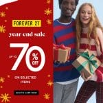 Forever 21 - Year End Sale: Up to 70% Off on Selected Items