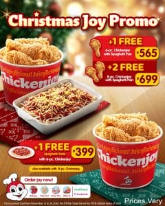 Jollibee - Christmas Joy Promo Extended Until December 15