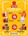 McDonald's - 12.12 Deal: Golden Deals + ₱50 Off via Lazada