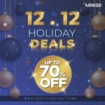 Miniso - 12.12 Deal: Up to 70% Off