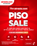 Air Asia - PISO Sale (For Big Members)