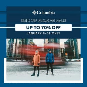 Columbia Sportswear - End of Season Sale: Up to 70% Off