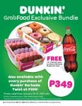 Dunkin Donuts - GrabFood Exclusive Bundle for ₱349