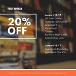 Fully Booked - Get 20% Off Promo