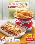 Jollibee - Chickenjoy Family Savers for ₱575 (Save ₱24)