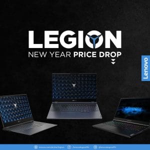 Lenovo Legion - New Year Price Drop Promo: Up to ₱45,000 Off 