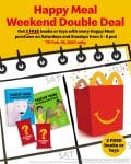 McDonald's - Happy Meal Weekend Double Deal