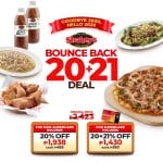 Shakey's - Bounce Back 20+21 Deal