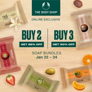 The Body Shop - Get Up to 30% Off on Soap Bundles