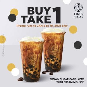 Tiger Sugar Buy 1 Take 1 Brown Sugar Café Latte