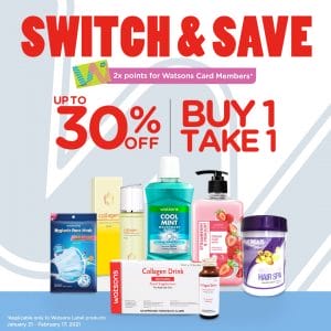 Watsons - Switch & Save Promo