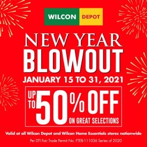 Wilcon Depot New Year Blowout Jan21