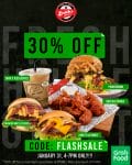 Zark's Burgers - Flash Sale: Get 30% Off on Orders via GrabFood
