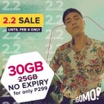 GOMO - 2.2 Sale: Enjoy Extra 5GB Data When You Buy a GOMO SIM Card
