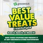 Greenwich - Best Value Treats Promo