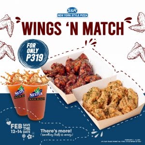 S&R - Wings 'N Match Promo