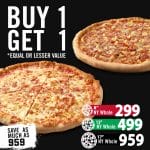 Sbarro - Buy 1 Take 1 and Pizza Trio Deals