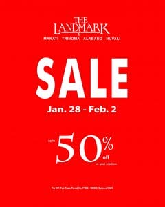 Landmark - Mall Sale: Get Up to 50% Off