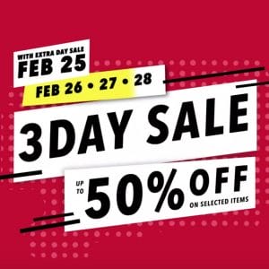The SM Store - 3-Day Sale: Get Up to 50% Off