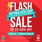 The SM Store - Flash Sale: Up to 50% Off + Extra 10% Off