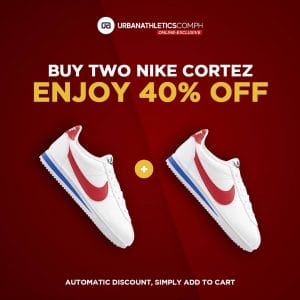 Urban Athletics - Love Month Special: Nike Cortez and Slides Promos