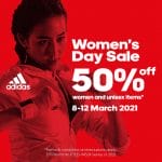 Adidas - Women's Day Sale: Get 50% Off Women and Unisex Items