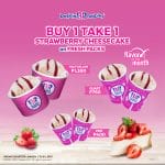 Baskin-Robbins - Buy 1 Take 1 Strawberry Cheesecake on Fresh Packs