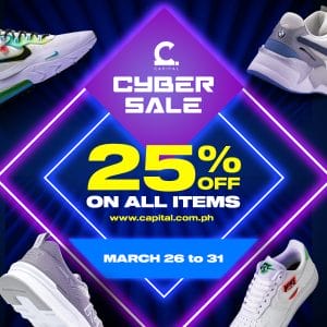 Capital PH - Cyber Sale: Get 25% Off All Items
