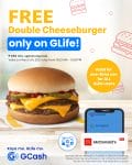 GCash - Get a FREE McDonald's Double Cheeseburger from GLife