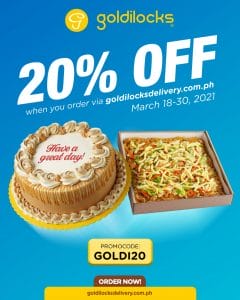 Goldilocks - Get 20% Off on Online Orders