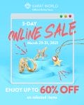 Karat World - 3-Day Online Sale: Get Up to 60% Off on Selected Items
