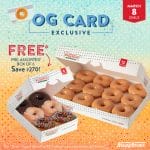 Krispy Kreme - OG Card Exclusive: Get FREE Pre-Assorted Box of 6