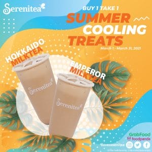 Serenitea - Summer Cooling Treats: Buy 1 Take 1 Promo
