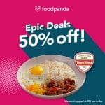 Tapa King - Epic Deals: Get 50% Off via Foodpanda
