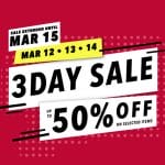The SM Store - 3-Day Sale: Get Up to 50% Off on Selected Items