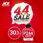 Ace Hardware - 4.4 Deal: Get 30% Off on Selected Items