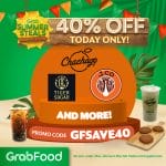 GrabFood - April 15 Summer Steals Promo: Get 40% Off