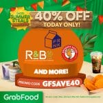 GrabFood - April 22 Summer Steals Bahaycation Promo: Get 40% Off